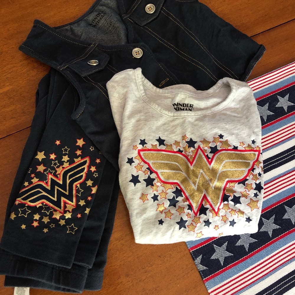 Wonder Woman 3 piece Outfit